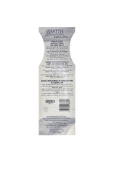 Back of Satin Smooth Muslin Cloth Contour Strips package with usage instructions in multiple languages.